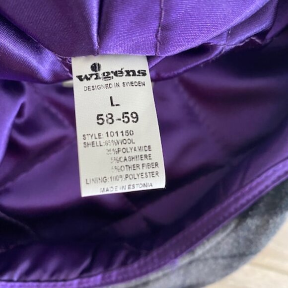 New Wigens Classic 65% Wool Flat Cap Size L